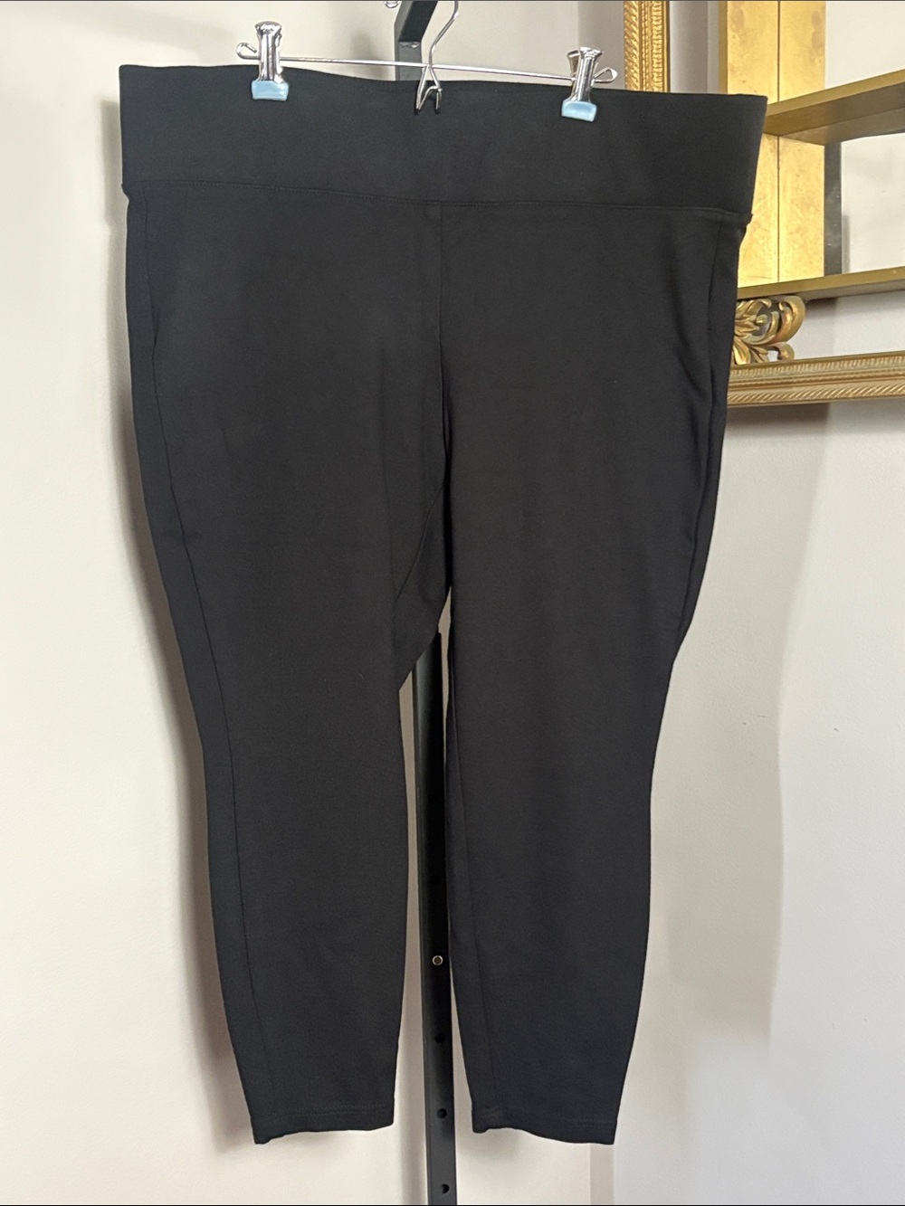 Torrid Pixie 2R 2X Black Women's Ponte Knit Pull On Leggings Pants